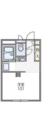 喜連瓜破駅 徒歩16分 2階の物件間取画像